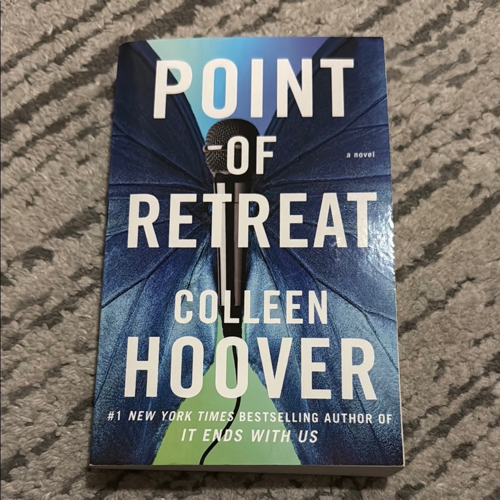 'Point of Retreat' Book - Blue Cover